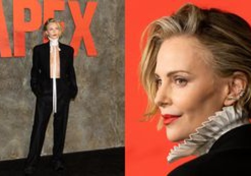 Wytworna Charlize Theron eksponuje wdzięki na premierze filmu. Odważnie? (ZDJĘCIA)