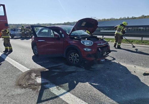 Karambol na A4 pod Krakowem. Zablokowana autostrada w kierunku Katowic, ogromne korki