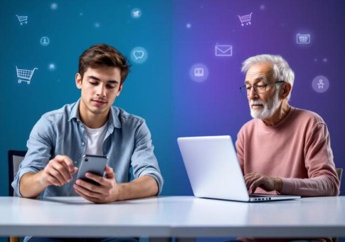 Pokolenie Z czy Silversi: kto rządzi w e-zakupach?
