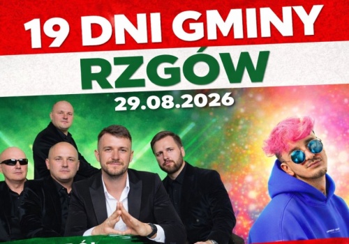 Kto zagra na Dniach Gminy Rzgów? Znamy gwiazdy wieczoru