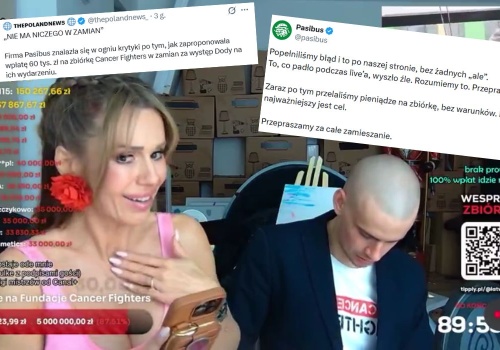 Pasibus krytykowany za robienie sobie reklamy na akcji Łatwoganga