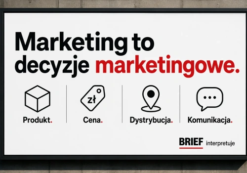Marketing to nie reklama. Wielkie firmy wracają do decyzji marketingowych (4P)