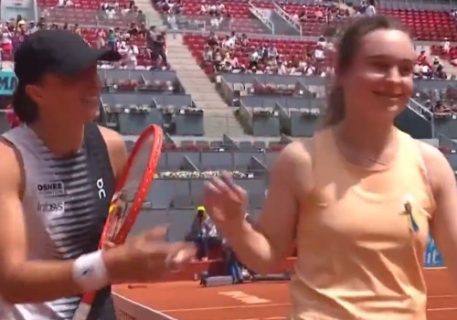 Przegrała z Igą 1:6, 2:6. Tak zachowała się po meczu