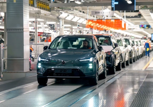 Volvo Cars ruszył z produkcją EX60 w Torslanda. Popyt przerósł oczekiwania