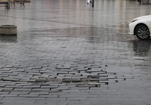 Feralna kostka w sercu Żywca