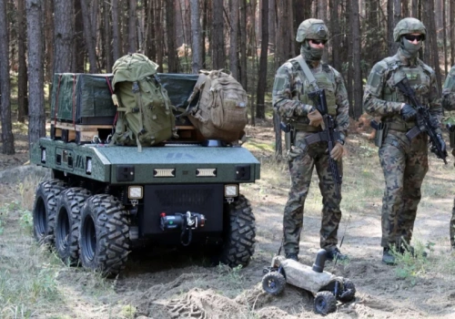 Polskie roboty bojowe zachwyciły na Zachodzie. Gnom i Goblin sprawdziły się w trudnych warunkach