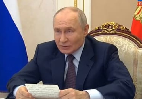 Putin tłumaczy się w telewizji z wyłączeń internetu w Rosji