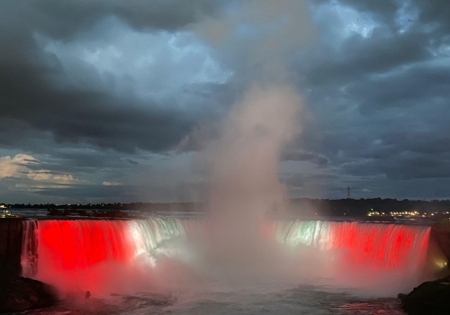 Już za pare dni wodospad Niagara w biało-czerwonych barwach! Wyjątkowy gest dla Polonii
