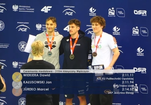 Brązowy medal Marcela Jureko