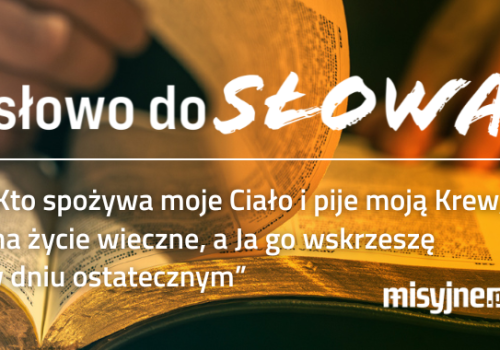 słowo do Słowa, 24  kwietnia 2026