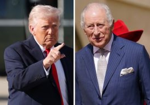 Trump o wizycie Karola III w USA. Liczy na poprawę relacji