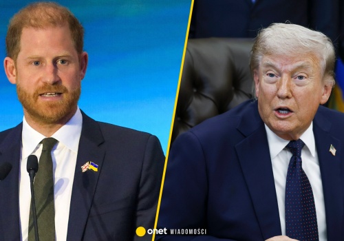 Książę Harry apelował do USA w sprawie Ukrainy. Donald Trump odpowiada