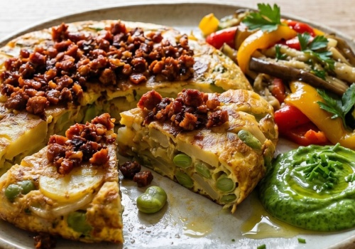 Tortilla de patatas w wersji Bogumiła Przybylaka. Dodatki podkręcają smak