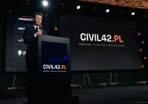 Civil42 w Lublinie. Eksperci rozmawiali o odporności państwa, schronach i cyberbezpieczeństwie