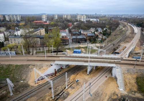 Nowy przystanek kolejowy Katowice Morawa nabiera kształtów!