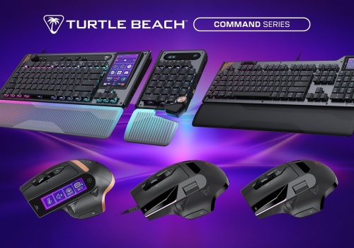 Turtle Beach Command to nowa seria klawiatur i myszy z ekranami dotykowymi dla graczy i twórców