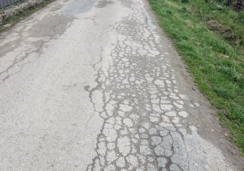 Bystra Podhalańska: Droga zniszczona po inwestycji do odbudowy