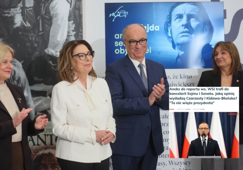 Aneks do raportu ws. WSI. Leśkiewicz zwraca uwagę na Czarzastego