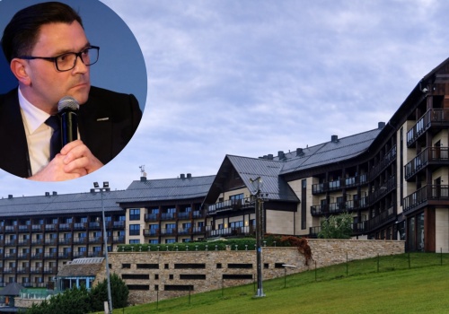 Gigant w Bieszczadach rośnie. Wieża, a także sky bar na szczycie inwestycji