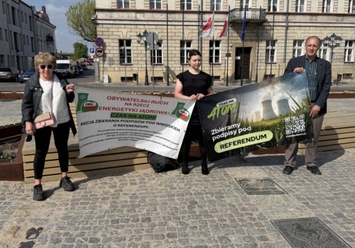 Atom albo stagnacja? W Koninie znów o elektrowni jądrowej i referendum