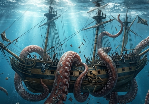 Czy to ślady mitycznego krakena? Badanie zbliża do wyjaśnienia zagadki