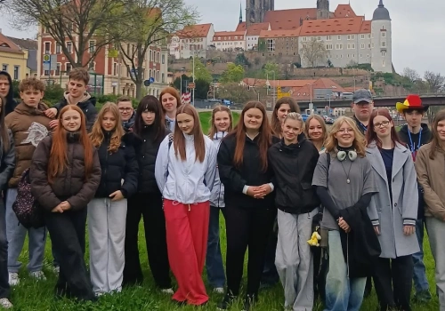 Uczniowie z SP 16 gościli w szkole partnerskiej w Miśni