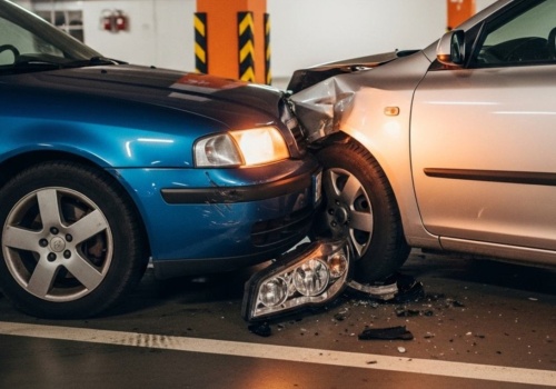 Stłuczka w garażu podziemnym. Wielu kierowców popełnia ten błąd przy ustalaniu winy