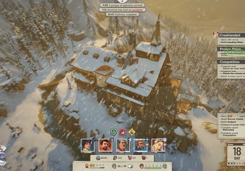 Above the Snow z premierą na Steam. Polski tycoon przenosi graczy w Alpy lat 60.