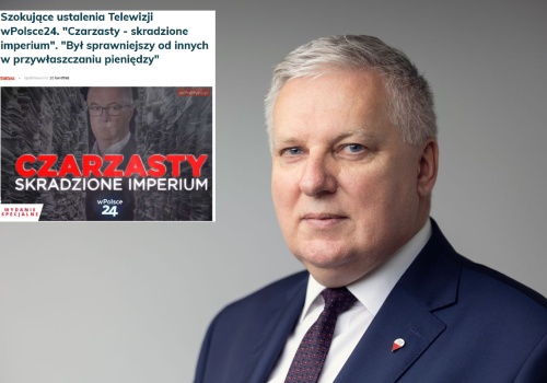 Poseł PiS o reakcji Czarzastego na reportaż wPolsce24. WIDEO