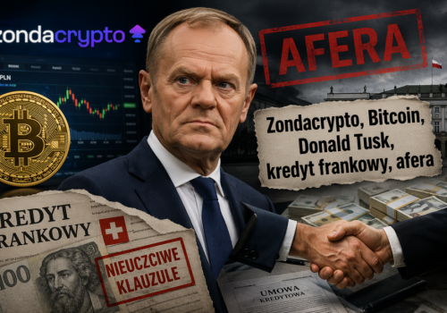 Zondacrypto. Tusk znowu przespał