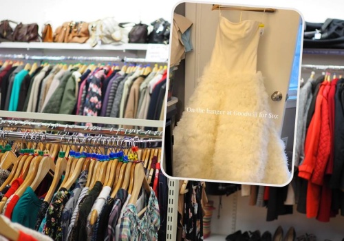 Znalazła w sklepie sukienkę Very Wang. Luksusowa perełka kosztowała grosze