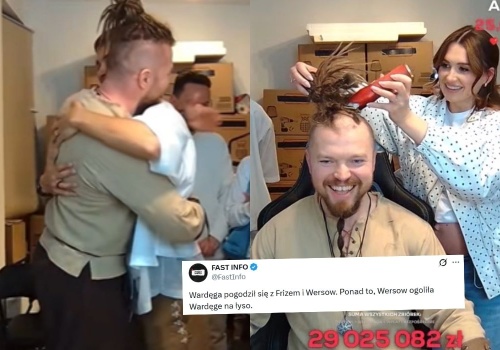 Wardęga pogodził się z Frizem u Łatwoganga, ale nie odwołał słów o jego hipokryzji