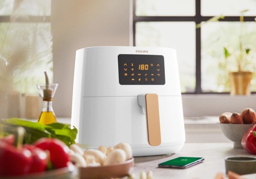 Air fryer Philips z Wi-Fi za 369 zł. Biały, ładny i z aplikacją pełną przepisów