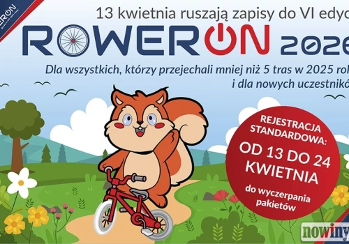 RowerON 2026:  28 kwietnia o godz. 12.00 rusza 3 runda rejestracji. Zapisy OPEN! Dołączycie?