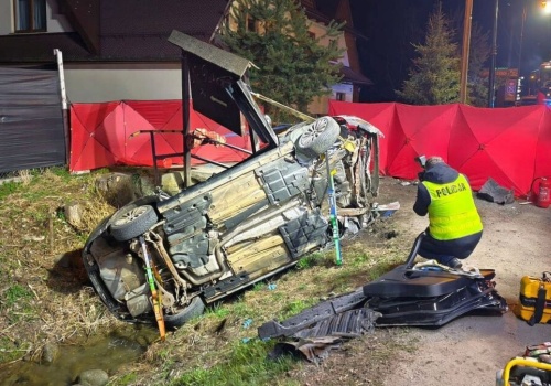 Śmiertelny wypadek w Białce Tatrzańskiej. Policja bada wątek drugiego auta