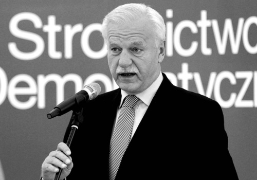 Politycy żegnają Olechowskiego. 