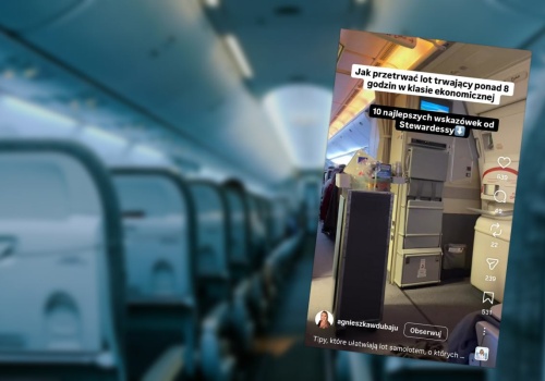 Stewardesa zdradziła 10 trików na długą podróż w klasie ekonomicznej. 