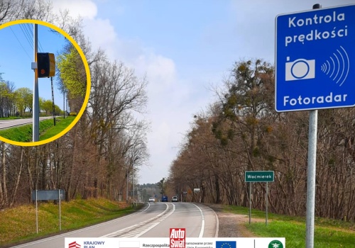 Nowy fotoradar już działa. Stoi na Podlasiu