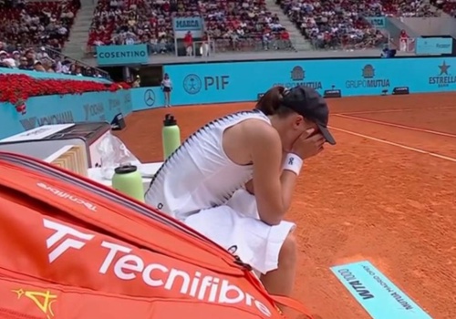 Dramat Igi Świątek w Madrycie! Nagły koniec meczu