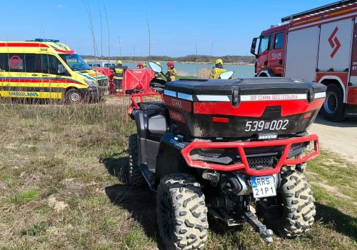 Tragedia nad wodą. Mężczyzna utonął podczas wędkowania