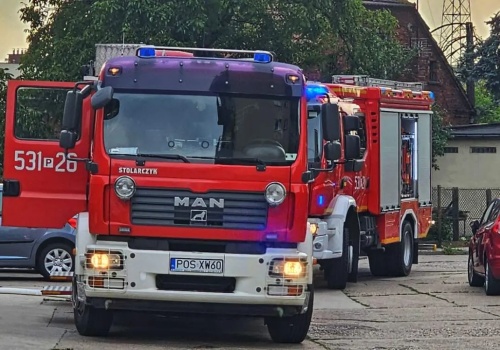 Nietypowa interwencja straży w centrum Ostrowa