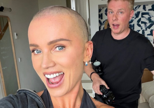 Maffashion ogoliła się na łyso! Dołączyła do historycznej akcji Łatwoganga