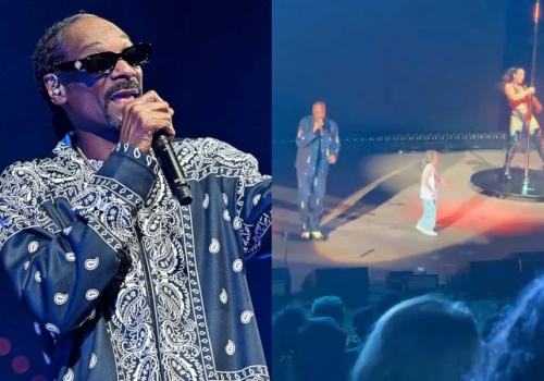Snoop Dogg zaprosił na scenę dziecko, kiedy była na niej tancerka erotyczna