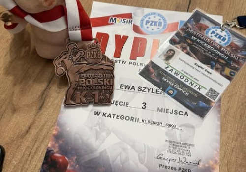 Częstochowianka Ewa Szyler z brązowym medalem Mistrzostw Polski w kobiecym kickboxingu