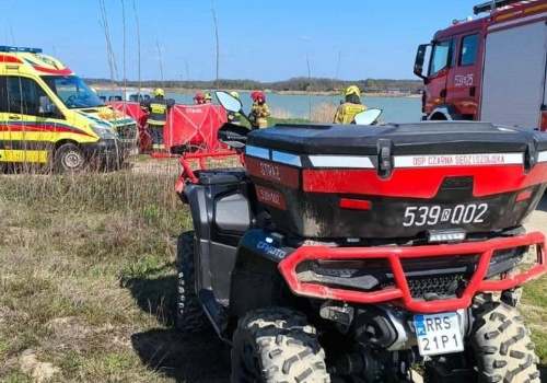 Tragedia nad zalewem w Czarnej Sędziszowskiej. Nie żyje wędkarz