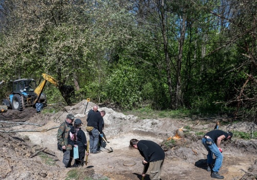 Odkrycia na Wołyniu. Odnaleziono szczątki czterech osób