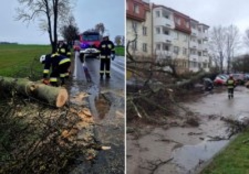 Wichury szaleją nad Polską. MSWiA wydało pilny komunikat