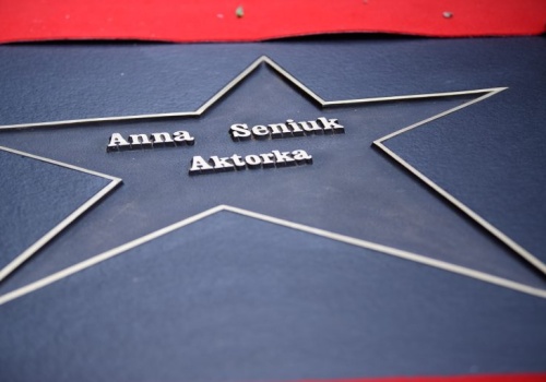 Agata i film. Aleja Sław z kolejną gwiazdą