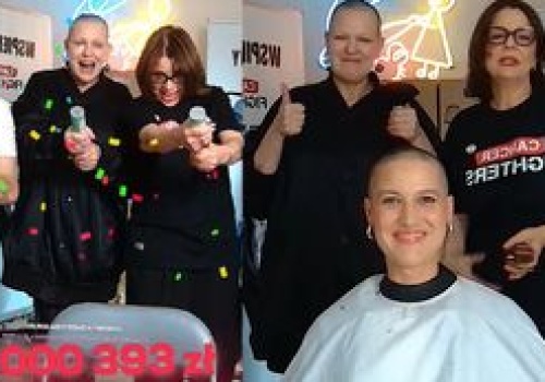 Łatwogang wbił 60 MILIONÓW na streamie. Nosowska i Domańska też ogoliły się na łyso