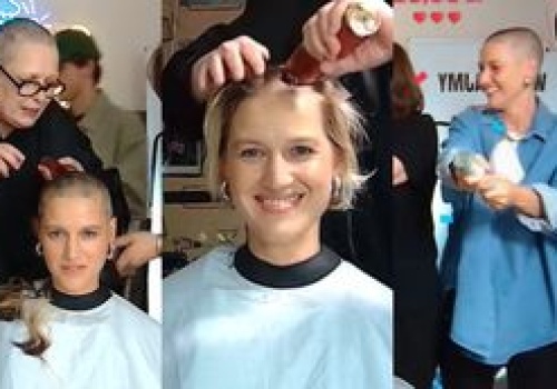 Zakład fryzjerski Łatwoganga działa pełną parą. Teraz Nosowska i Kulesza ogoliły Olę Domańską!